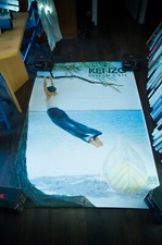 KENZO ✯ FRAGRANCE OF SUMMER French Advertising Fashion Poster Original 1990s