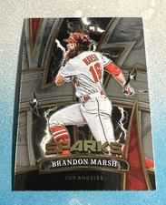 2022 Panini Select Brandon Marsh #SP1 Sparks Insert Los Angeles Angels 🚨