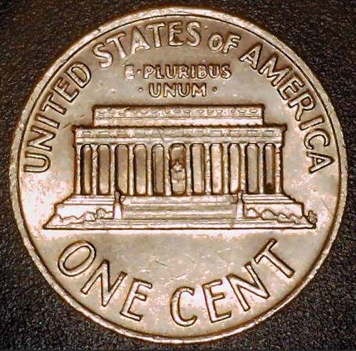 1972 Lincoln Cent "L" in Liberty on Edge - Picture 3 of 16