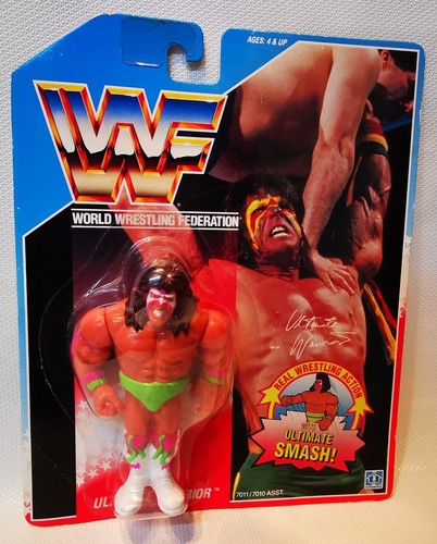 WWF Hasbro The Ultimate Warrior 1990 Series 1 Moc ...