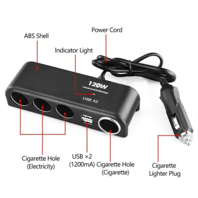 dash cam cigarette lighter plug Replacement Micro-USB Power Cord dash cam cigarette lighter plug Replacement Micro-USB Power Cord