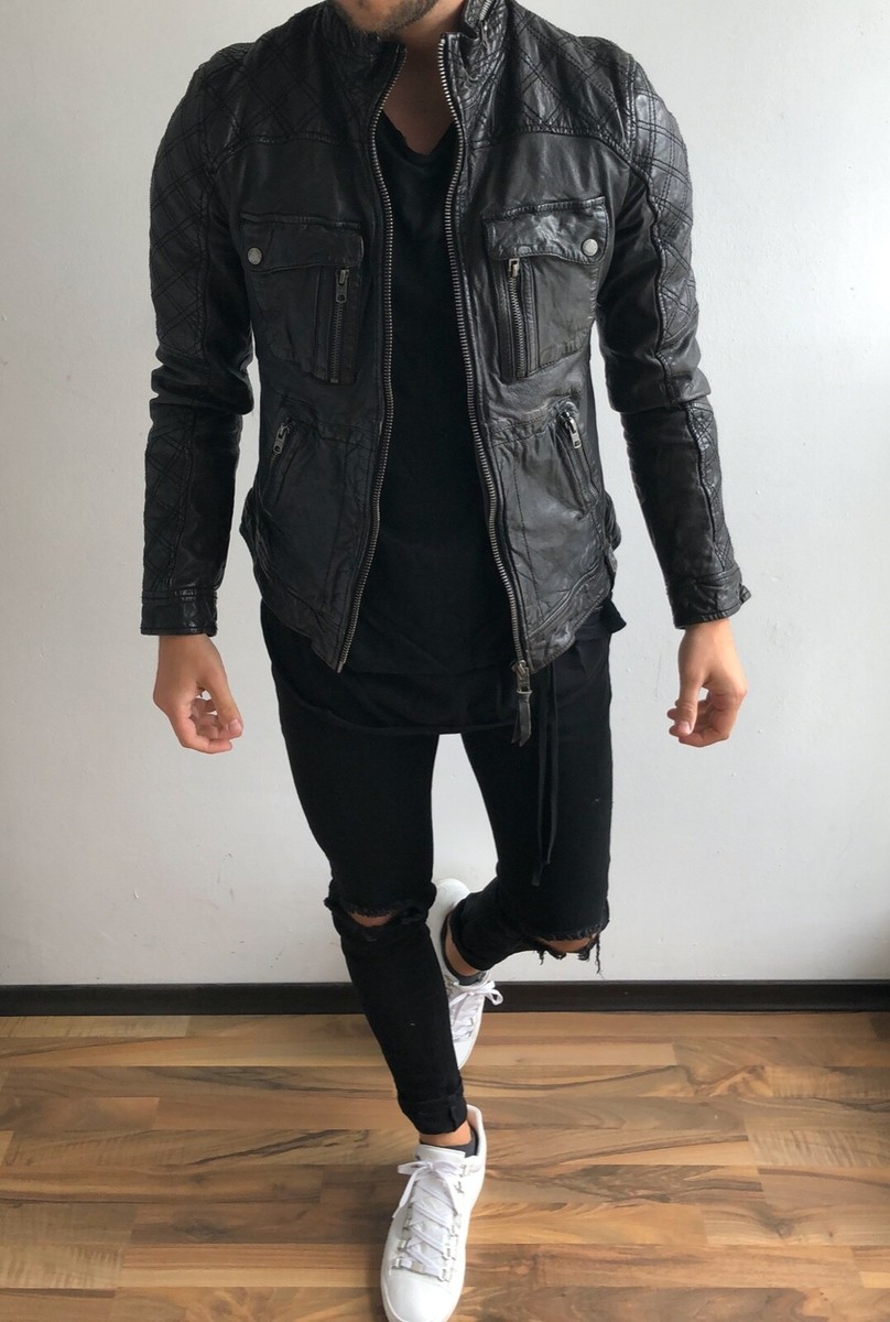 Tigha Loris Tigha Lederjacke Kadar Neu Tigha Lederjacke CLINT