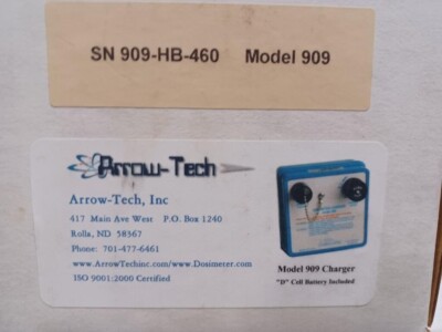 Arrow-Tech Dosimeter Charger Model 909-HB-460