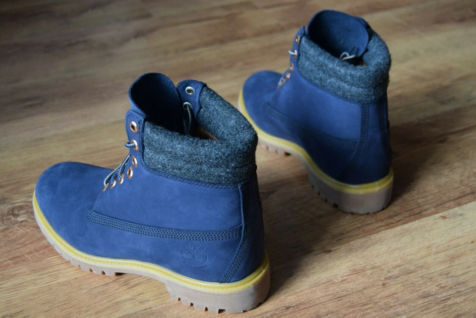 Stivali Timberland 6 pollici 42 43,5 45 45,5 doppio colletto stivali A1ZKJ - Immagine 4 di 4