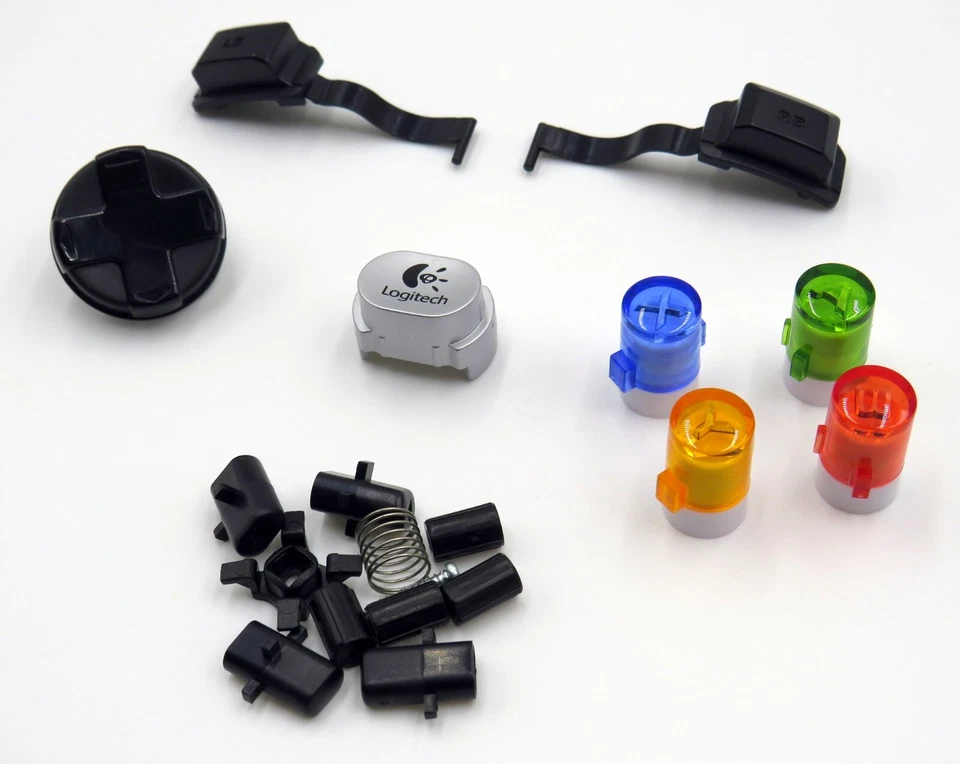 Ersatz-Knöpfe, Tasten-Set für Logitech F10 Controller, Gamepad - Bild 2 von 4