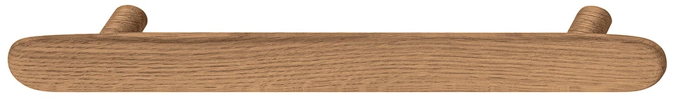 Häfele Möbelgriff Holz Bügelgriff Türgriff Eiche Esche Holzgriff Natur BA 160 mm - Bild 2 von 4
