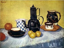 Still Life Van Gogh Art Accent Tile Mural Kitchen Wall Backsplash Marble Ceramic