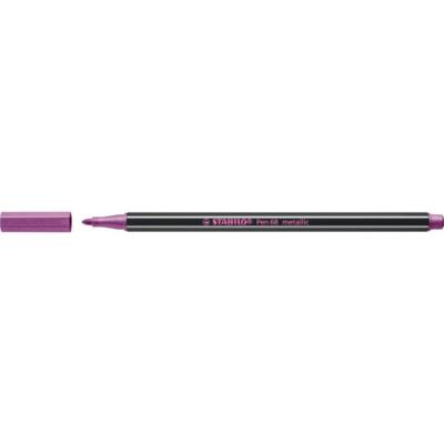 STABILO Fasermaler Pen 68 metallic, rosarot