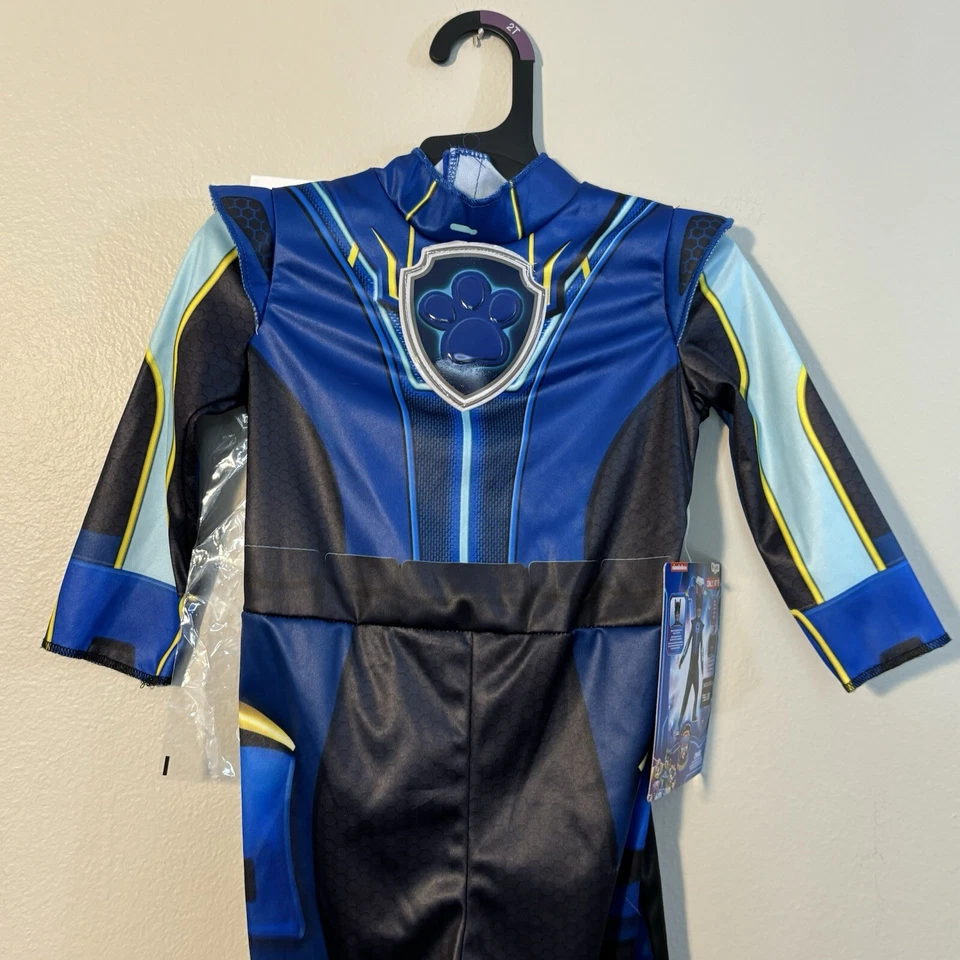 Disfraz iluminado Paw Patrol Chase para niños pequeños The Mighty Movie talla 2T venta al por menor $35 Foto 4 de 4