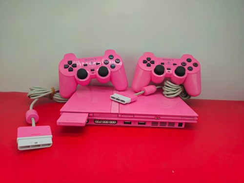 PlayStation 2 Slim Pink Edition – Console - Controller - Memory - Rosa