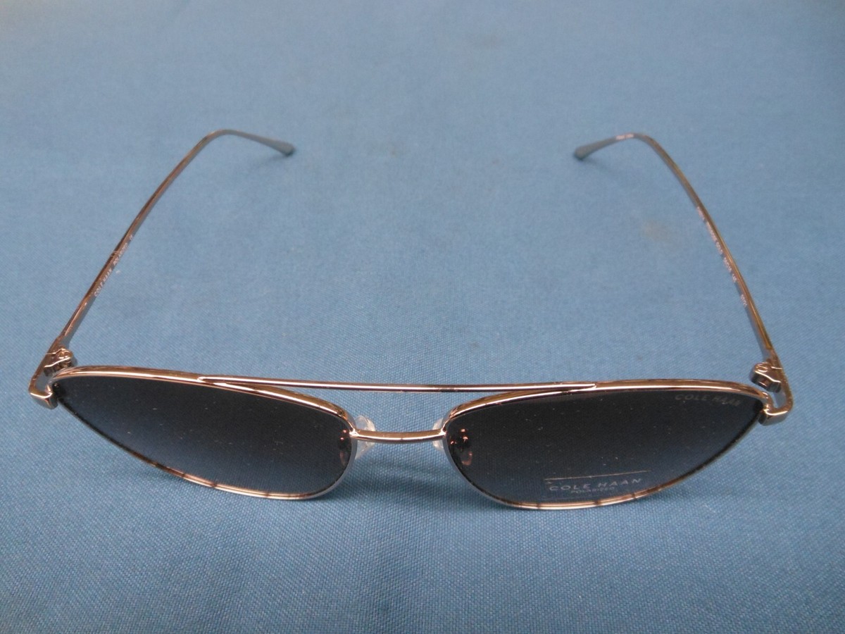 COLE HAAN CH9014 770 Rose Gold 56/16/145 POLARISED aviator 