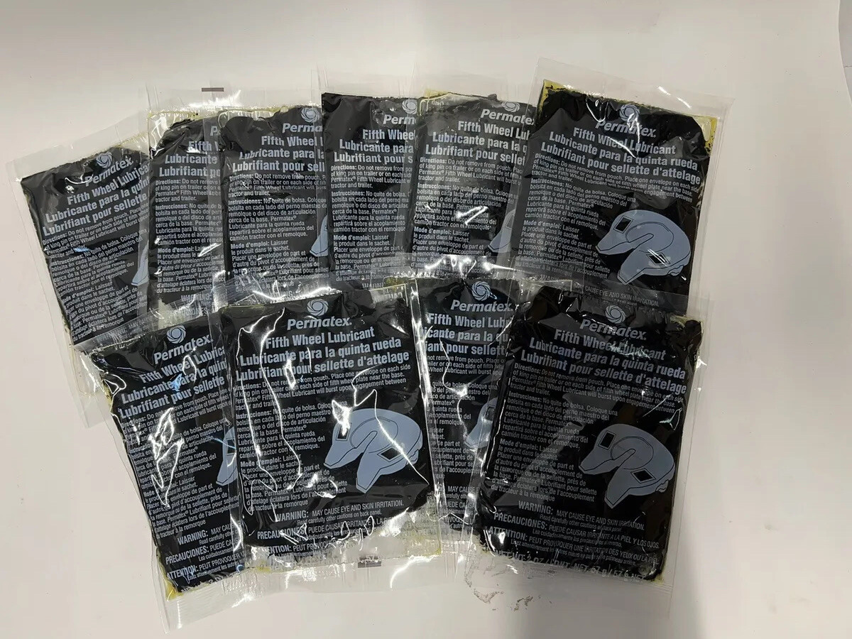 Permatex Fifth Wheel Lubricant Grease 2 oz Pouch Lot of 20 eBay
