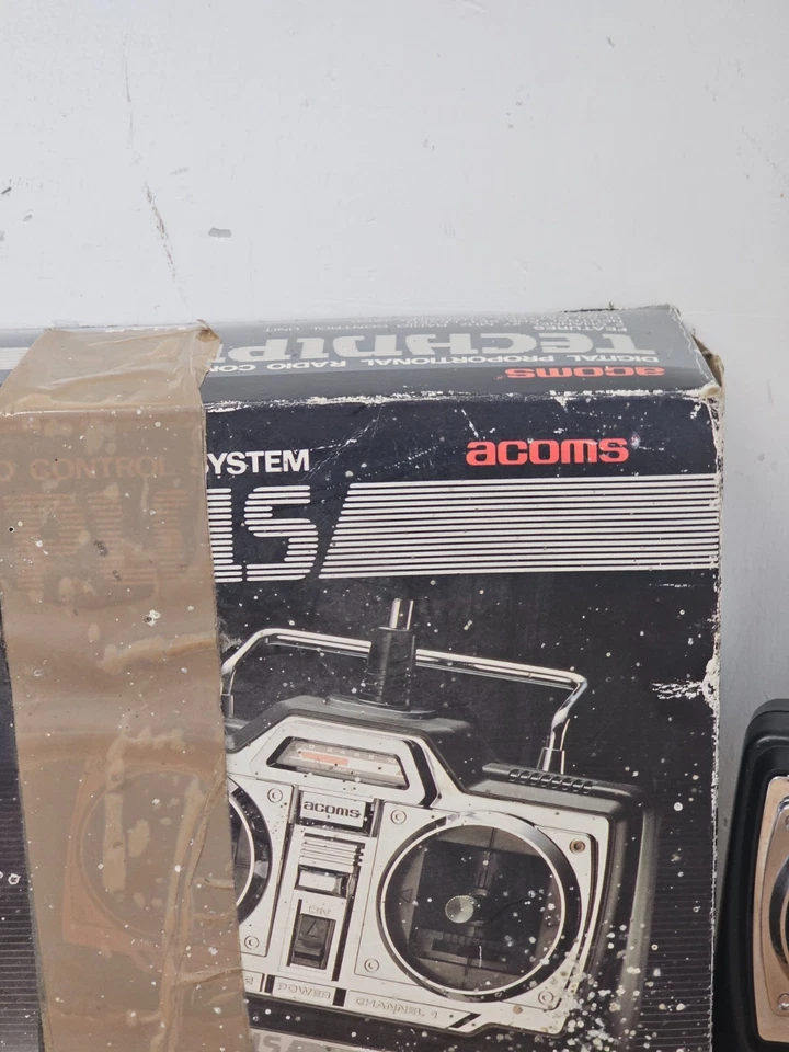 Acoms Techniplus Transmitter & Receiver Set AM 27MHz 2CH Nitro/Electric RC Radio - Image 4 of 4