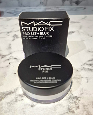 Neu M·A·C Studio Fix Pro Set + Blur Loose Setting Powder Blurring Translucent