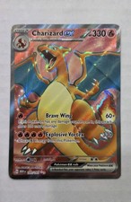 Pokémon TCG Charizard ex 183/165 Sv: Scarlet & Violet 151 Ultra Rare Holo NM