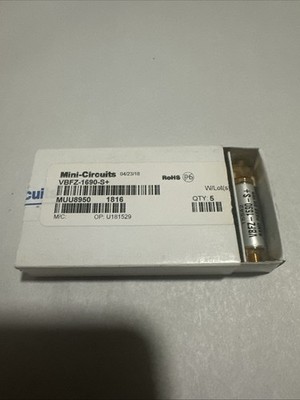 Lot of 5 Mini-Circuits VBFZ-1690-S+ RF Filters SMA Open Box(5pcs)