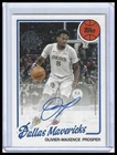 25-26 Topps #80B2-OP Olivier-Maxence Prosper 1980-81 Topps Basketball Autographs