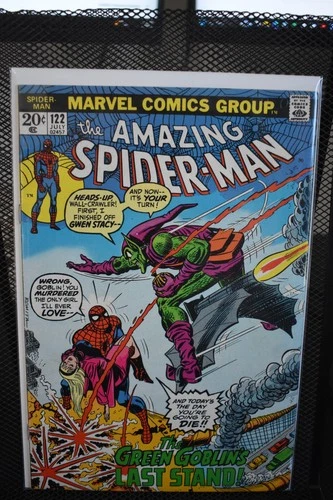 Amazing Spider-Man #122 Marvel 1973 Stan Lee Death of Green Goblin Osborn 7.0