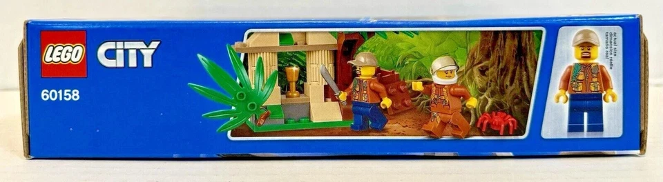 LEGO (60158) City: Jungle Cargo Helicopter New Sealed Retired Car Jeep Town - Image 3 of 4