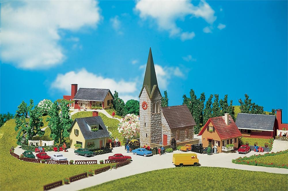 Faller 232220 - 1/160 / N Village Kit - New