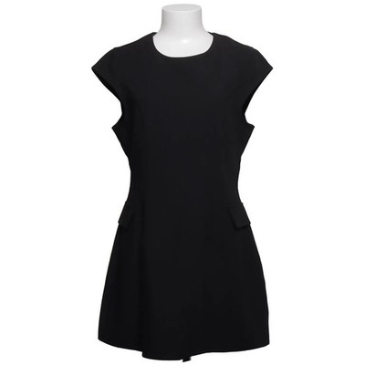 Kaiia, Kleid, Größe: 42, Schwarz, Elasthan/Polyester, Einfarbig, Damen #c4W