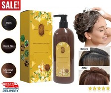 Nourishing Plant-Based Hair Color 300ml,Nourishing Plant Hair Dye,Long-Lasting