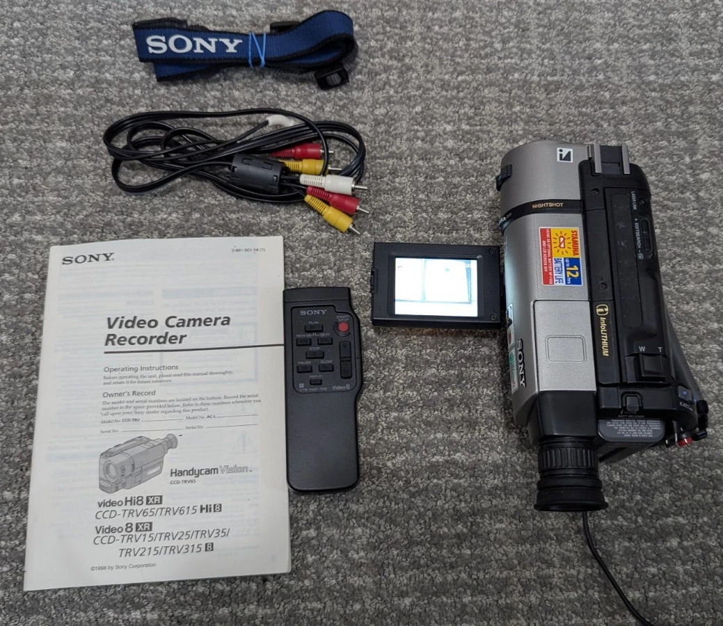 Sony Handycam Video 8 Camcorders 72x Digital Zoom for sale | eBay