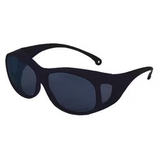 Kleenguard 20747 V50 Otg, Safety Glasses, Anti-Scratch, Gray Lens, Brown Frame,