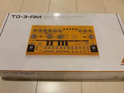 Behringer TD-3-AM Analog Base Line Synthesizer Yellow #0001