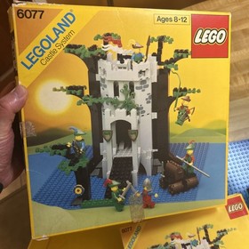 LEGO Castle: Forestmens River Fortress 6077 95% Comp W/ Manual Box Inserts READ