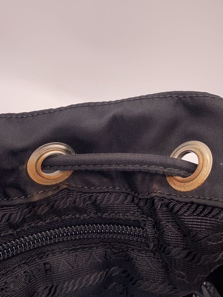 PRADA Backpack Nylon BLK Solid 407578 Interior Ha… - image 9