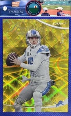 Jared Goff 2023 Panini Prestige Gold /75 #103 Detroit Lions SN