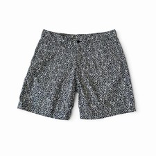 Lululemon Men's Seasonal Staple Casual Spring/Summer Shorts Floral Blue 34