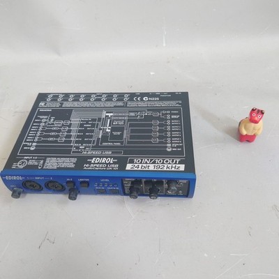 Roland Edirol UA-101 USB Audio Interface 10 In 10 Out Tested Working Japan