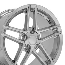 17 18 Inch Chrome 5342 Rims Set Fit C4 C5 Corvette Camaro C6 Z06 Wheels 17 18 Inch Chrome 5342 Rims Set Fit C4 C5 Corvette Camaro C6 Z06 Wheels