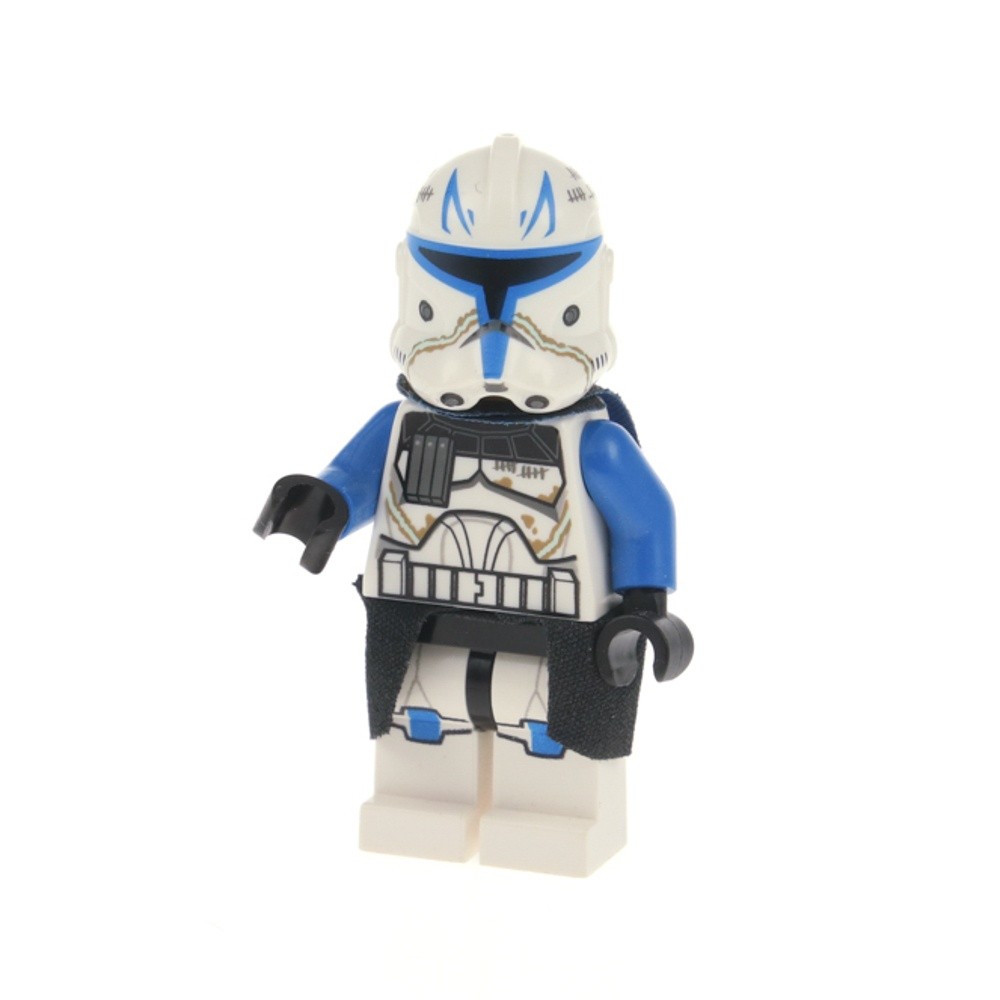 1x lego Minifigure Star Wars Clone Trooper Captain Rex Pauldron Kama Helm sw0450