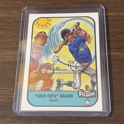 1991 Confex Fun Stuff Hit Spit Swear Scratch Steal COLD CUTS BALONI #88 (B)