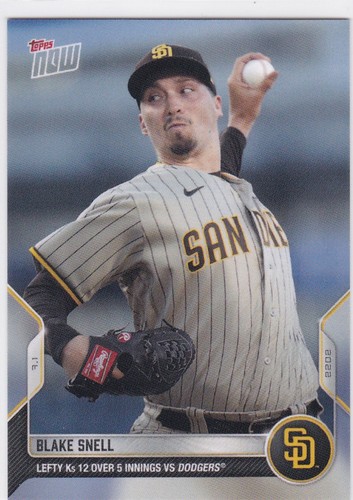 2022 Topps Now 449 Blake Snell