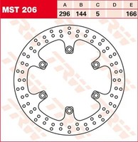 Bremsscheiben 296Mm TRW Honda Xrv/Nt/Cb/Vfr/Vt/Cbr/St/Vtx/Cbf Cagiva Canyon/Elef