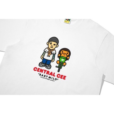 BAPE X SPOTIFY X CENTRAL CEE BAX MILO-RELAXED FIT TEE SIZE XL