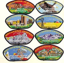 Denver Area Council 2005 National Scout Jamboree JSP Set (8)
