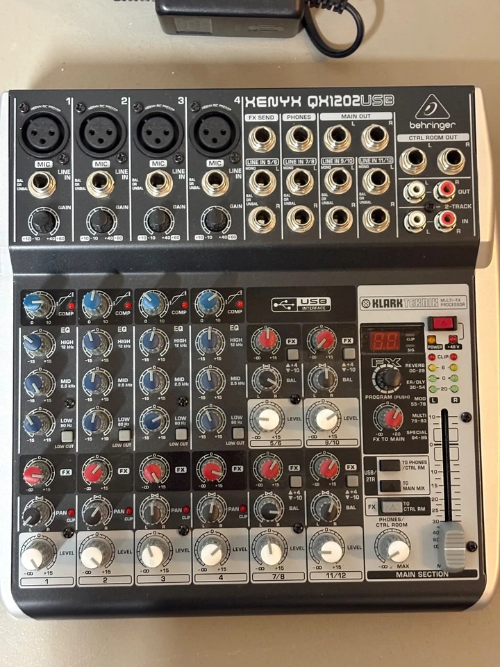 Behringer XENYX QX1202USB Mischpult