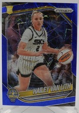 2025 Prizm WNBA Hailey VAn Lith #2 Rookie RC Blue Velocity Chicago Sky