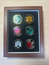  New SET of 6 Disney Lorcana INK League Pins - ALL 6 COLORS