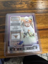 2025 Panini Texas NIL - Purple #2 Trevor Goosby Rookie Auto /50 College Ticket