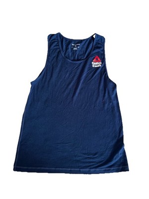 Reebok CrossFit - Men s Size M - Navy Tank Top - CrossFit Games 2016 - New -