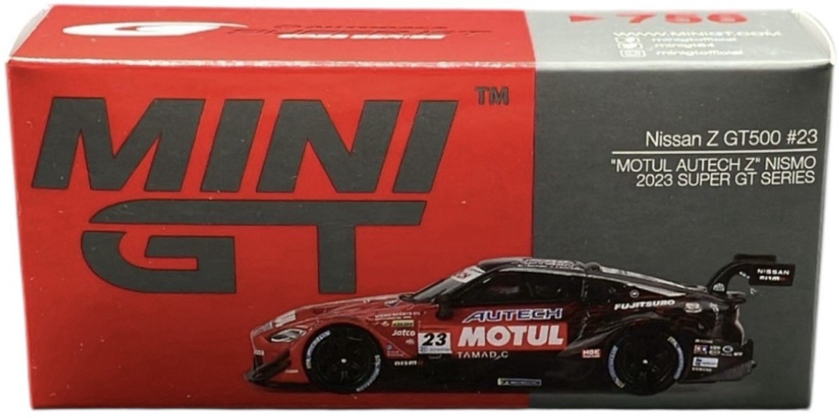 MINIGT Model Mini GT 1/64 Nissan Z GT500 #23 Motul Autech Z Nismo