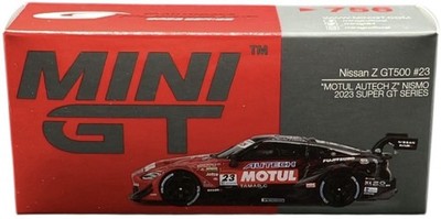 MINIGT Model  Mini GT 1/64 Nissan Z GT500 #23 Motul Autech Z Nismo 2023 #756
