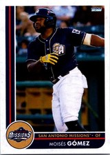 Moises Gomez 2025 Choice San Antonio Missions #09 San Antonio Missions