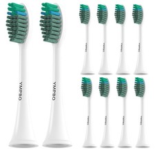 10 Pack Toothbrush Heads with TAO Clean Toothbrush Adults, Tooth Brush Head T...